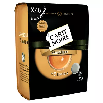 Café clássico balanceado n°5 x48 cápsulas 336g - CARTE NOIRE