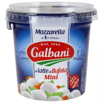 Mini Bolinhas de Queijo Mussarela Bufala 150g - GALBANI