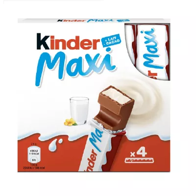 84G -kissinder Maxi Chocolate Chocolate Bar