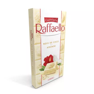 रैफ़ेलो व्हाइट चॉकलेट नारियल बार 90 ग्राम - FERRERO