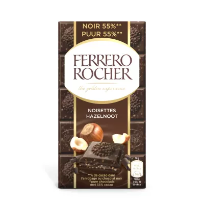 フェレロ ロシェ ブラック ヘーゼルナッツ、90g - FERRERO