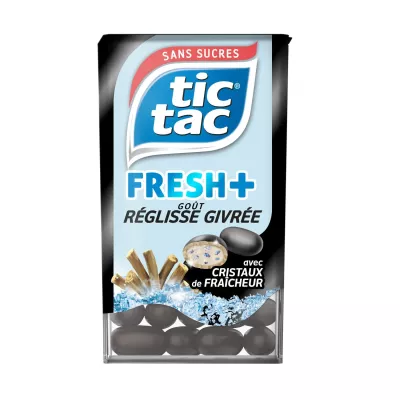 Bonbons Réglisse Givrée 41g - Tic Tac
