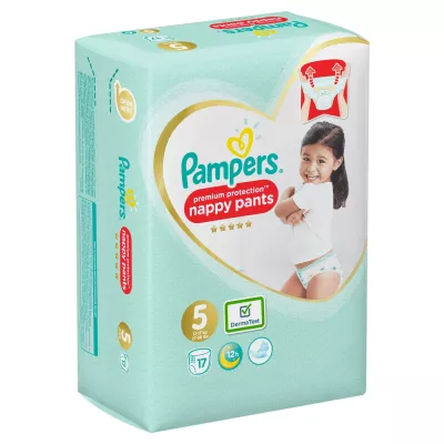 Couches bébé nappy pants T5 x 17 - PAMPERS