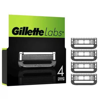 Lames de Rasoir avec Barre Exfoliante Labs - GILLETTE