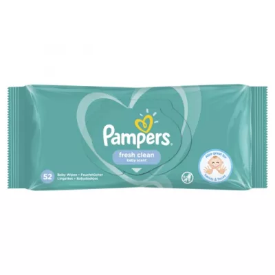 Lenços umedecidos frescos e limpos X52 - PAMPERS