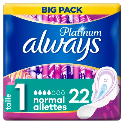 Always Pads Platinum Normal Pl