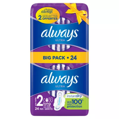 Always Ultra Serv Long+ X24