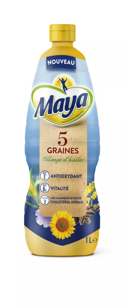 Huile Mélangée 5 Graines - MAYA