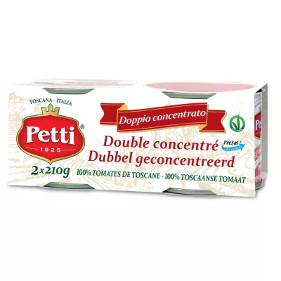 Concentrado Duplo de Tomate 2x210g - Petti