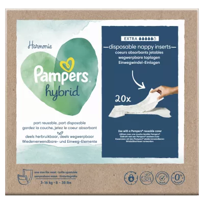 Pampers Hybrid 20 Inleg Extra