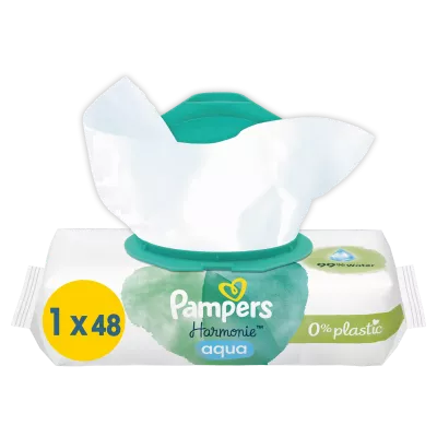 Mtoto hufuta maelewano Aqua x48 - PAMPERS