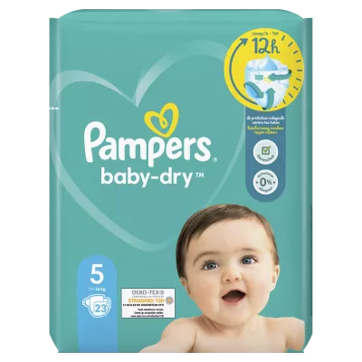 Pampers Baby Dry T5 X23 Paquet