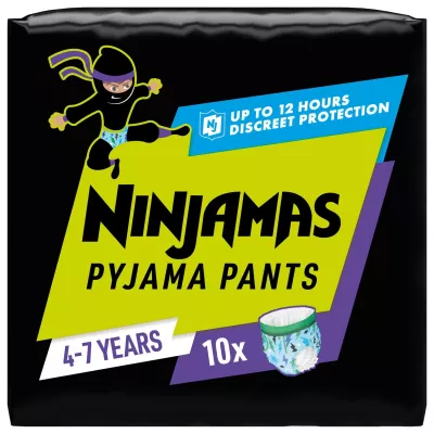Pampers Ninjamas T7 17-30 KgBoy X10 - NINJAMAS