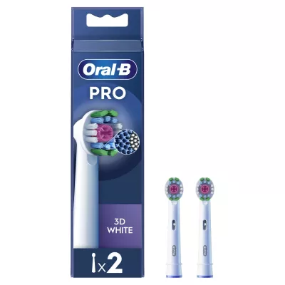3d White Brush Head With Cleanmaximiser Technology - Oral-b