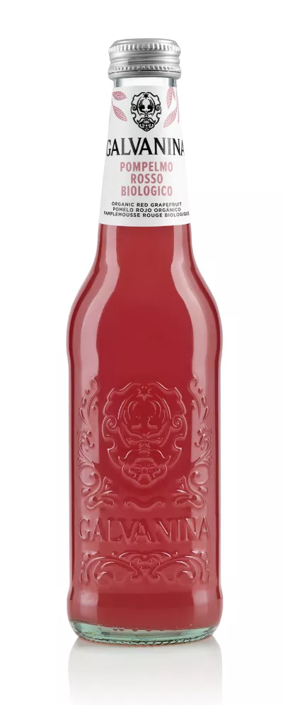 Biologische Rode Grapefruit Frisdrank 355ml - GALVANINA