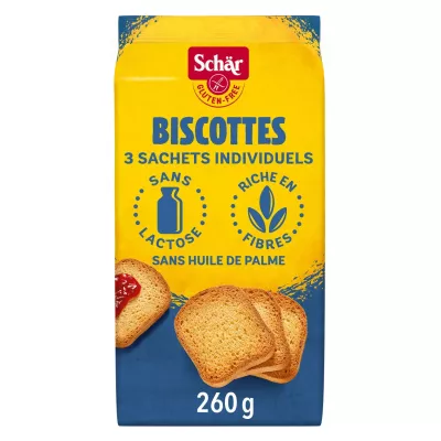 Fette Biscottate Senza Glutine 260g - Schar