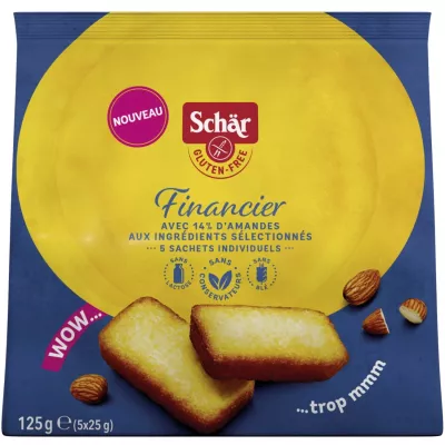 Financier alle Mandorle 250g - SCHÄR