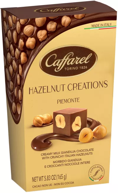 Chocolate creation piemonte cone with hazelnuts - CAFFAREL