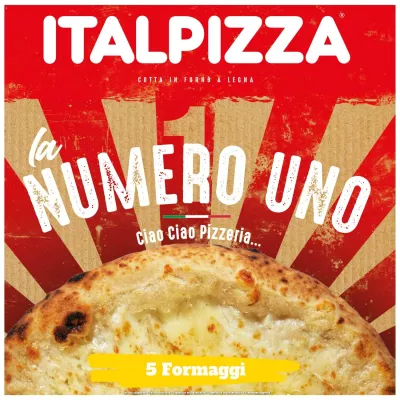 410g Pizza Numero Uno mit 5 Käsesorten
