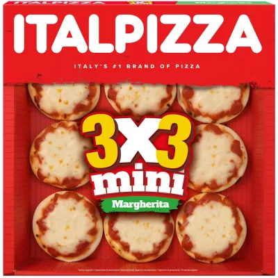 290g Pizza Mini 3x3 Marguerita - ITALPIZZA