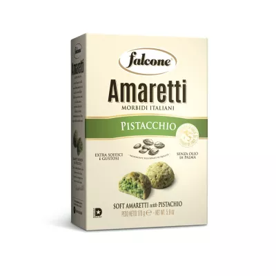 Amarettikoekjes Met Pistache 170g - Falcone