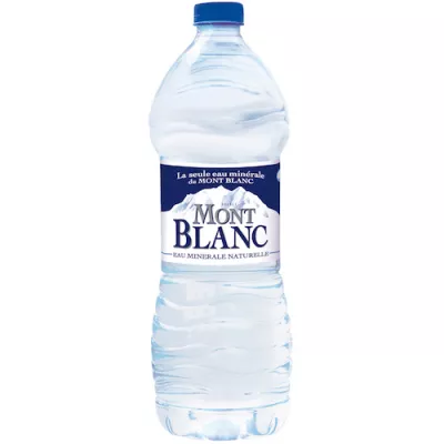 Natuurlijk mineraalwater 1L - MONT BLANC