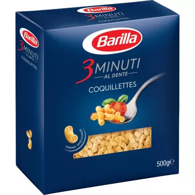 Pâtes coquillette cuisson 3 min 500g - BARILLA