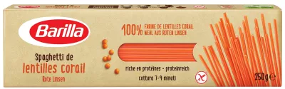 Spaghetti  lentille corail Sans Gluten, 250g - BARILLA