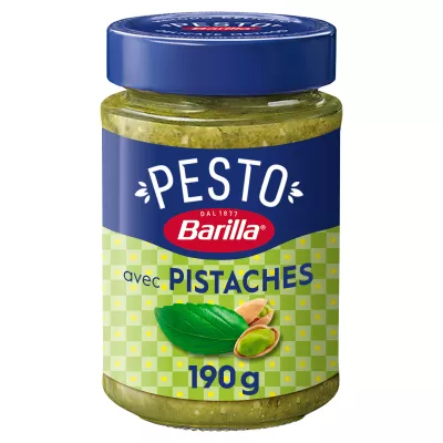 Molho Pesto de Pistache e Manjericão, 190g -  BARILLA