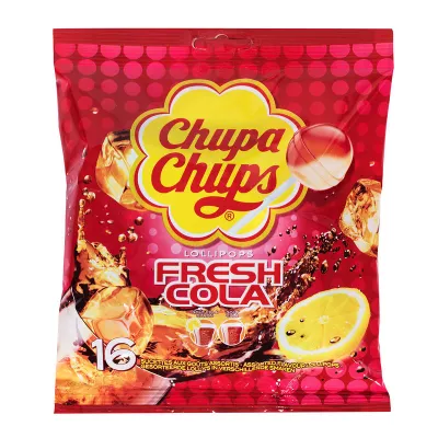 Fresh Cola 192g16 Lollipops - CHUPA CHUPS
