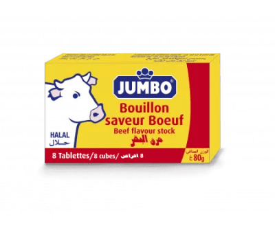 Bouillon bœuf halal x8 - JUMBO