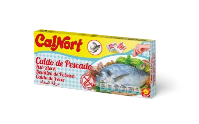 Рыбный бульон, нарезанный кубиками, 12 кубиков - CALNORT