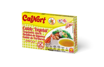सब्जी शोरबा क्यूब 8 क्यूब्स - CALNORT