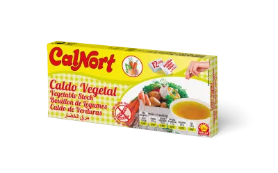 Бульонный кубик с овощным вкусом 12 кубиков - CALNORT