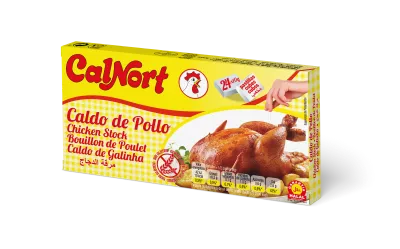 Caldo Sabor Pollo en Cubitos 24 Cubos - CALNORT