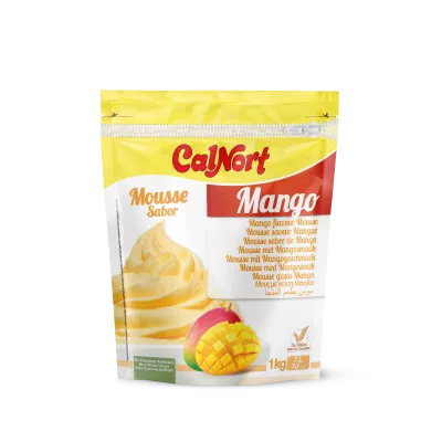Mango Flavor Mousse 1 Kg - CALNORT