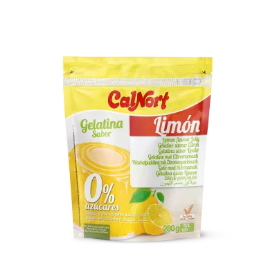 無糖ゼラチン レモン味 280g - CALNORT