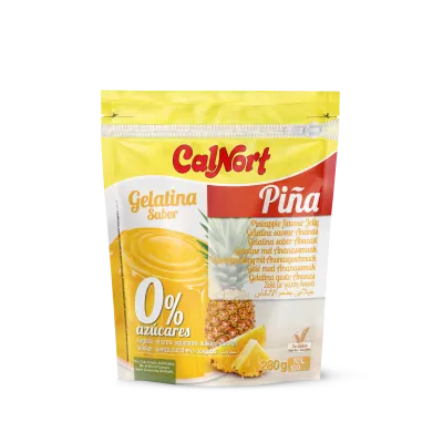 Gelatin bila sukari mananasi ladha 280 g - CALNORT