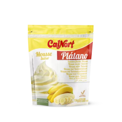 Banana Flavor Mousse 1 Kg - CALNORT