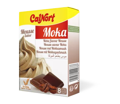 Zubereitung Mousse Mokkageschmack 2 x 65 g - CALNORT