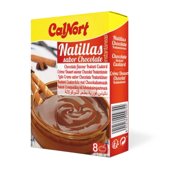 Creme Sobremesa Instantâneo Sabor Chocolate 2 X 65 G - CALNORT