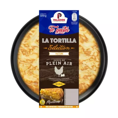 Tortilla natuurlijke aardappelomelette 500G - Te Gusta