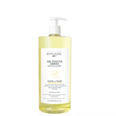 Gel Douche Dermo Micellaire Monoi 1l - BYPHASSE