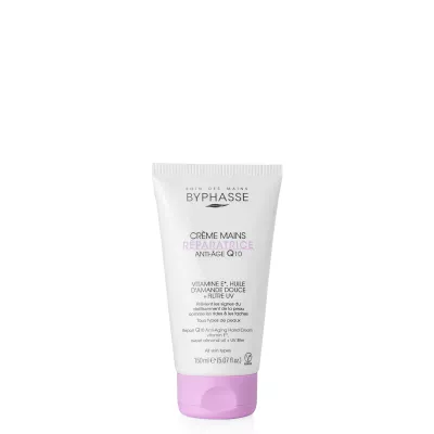 Crème Mains Reparatrice Anti-âge Q10 150ml - BYPHASSE