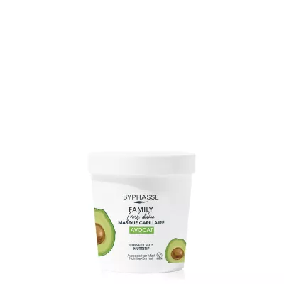 Family Fresh Delice Masque Capillaire Avocat Cheveux Secs 250ml