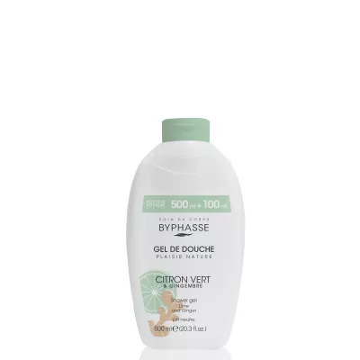 Plaisir Nature Gel De Douche Citron Vert & Jengibre 600ml - BYPHASSE