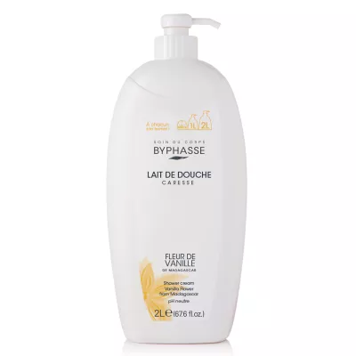 Caresse Lait De Douche Fleur De Vanille 2l - BYPHASSE