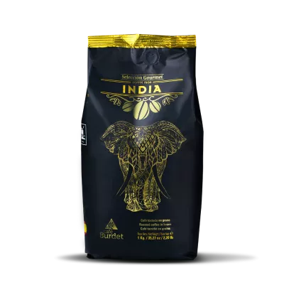 Kofi iliyoangaziwa katika uteuzi wa gourmet India Uteuzi 1 kilo - Burdet
