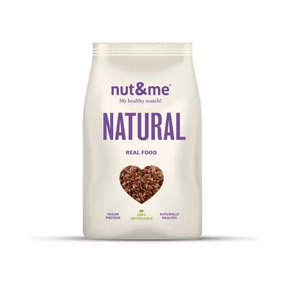 棕色亚麻籽，250g -NUT & ME