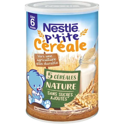 P'tite céréale 5 Céréale 415g - NESTLÉ